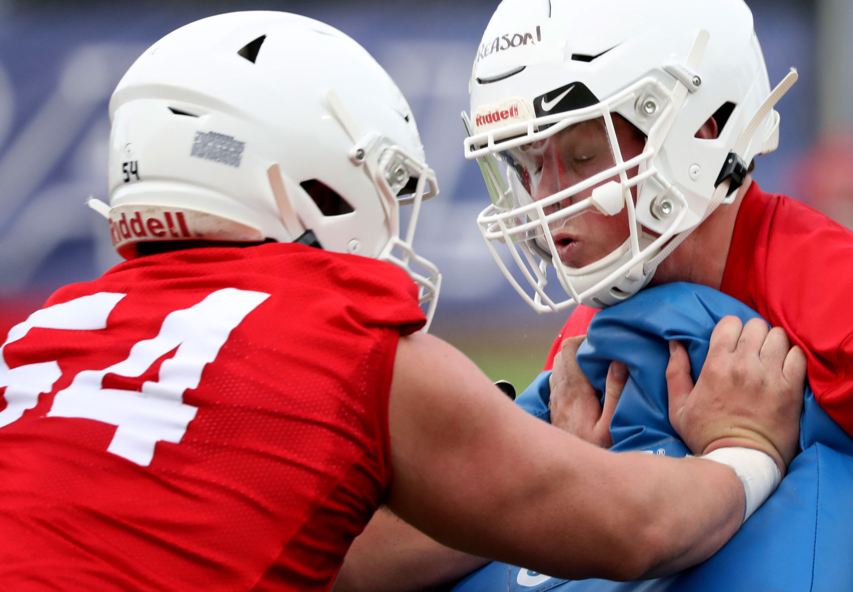 UA football day two